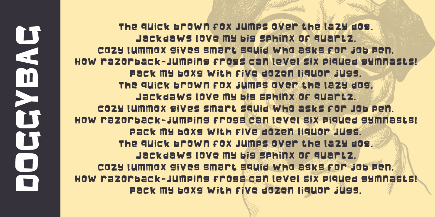 Example font Doggybag #2